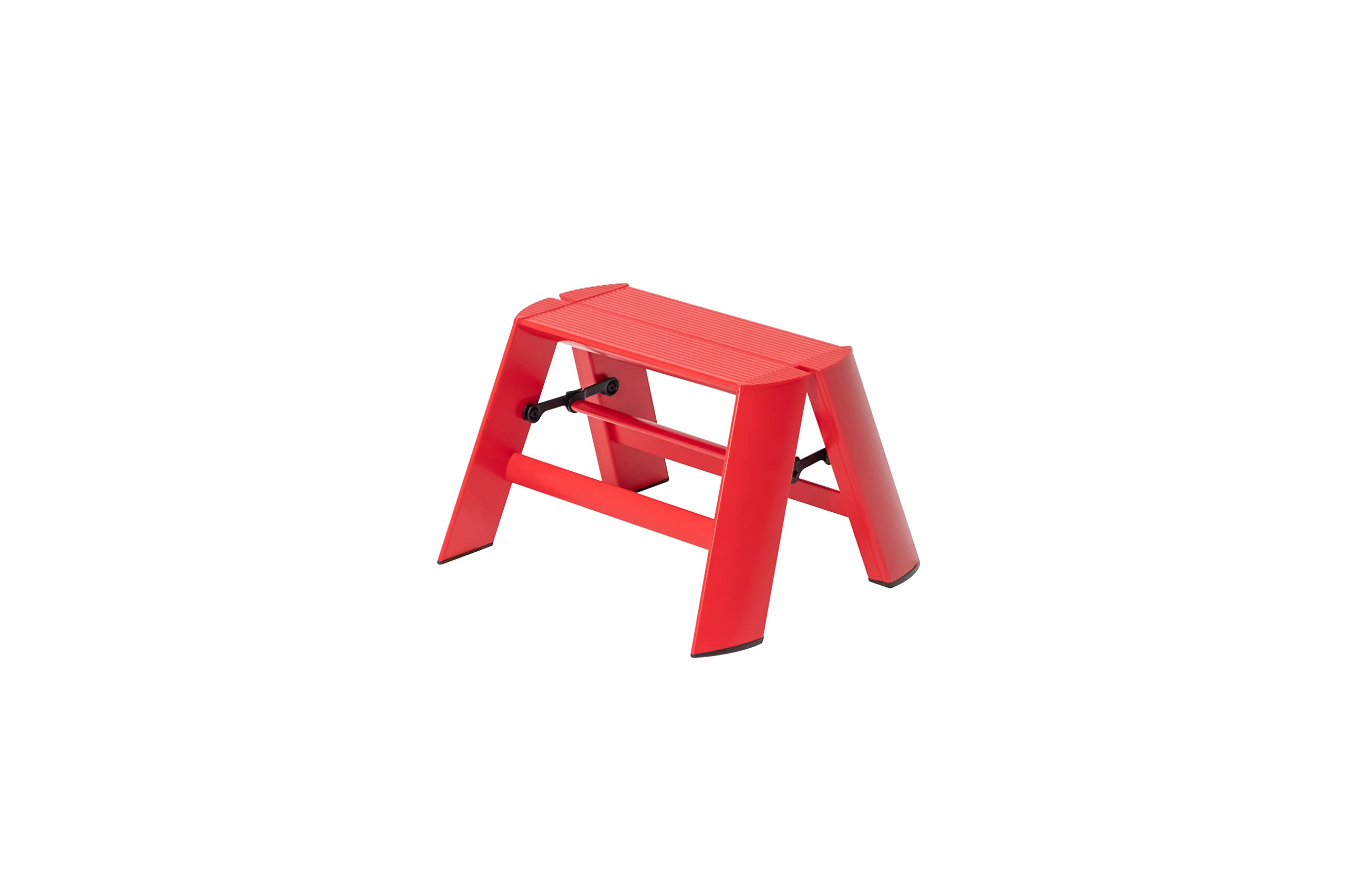 HasegawaLadders Lucano Step Ladder, 1-Step Red