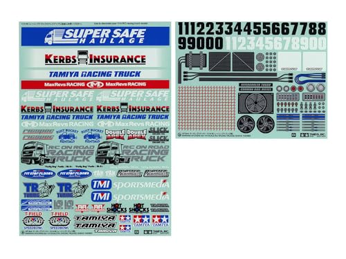 Autocollant Tamiya 54844 Tuning Race Trucks Camion RC 1pc