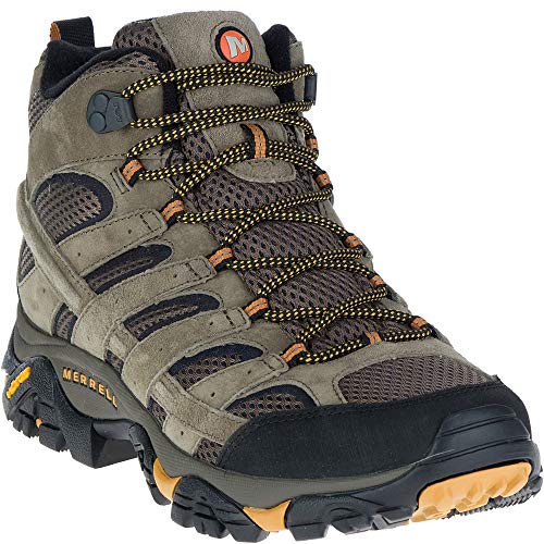 Merrell Men's Moab 2 Vent Mid Hiking Boot, Walnut, 11 2E US