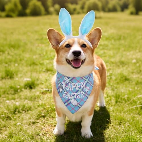 Disfraz de conejo de Pascua para perros pequeños y medianos miniatura 5