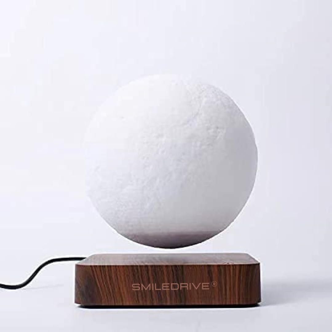 SMILEDRIVE® Floating Moon Lamp with Magnetic Levitation – Eco-Friendly Design, Wireless Touch-Control LED Lights, Colors Changing-image-29