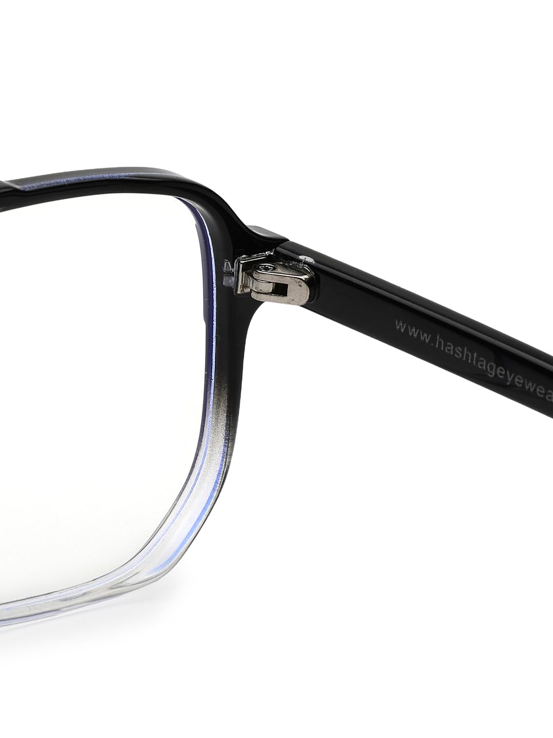 HASHTAG EYEWEAR Blue Light Blocking Glasses Square Eyeglasses for Eye Protection | Sunglasses For Men & Women | Eyeglasses For Anti-blue & Anti eyestrain | Small (Gradient Black, Small) 4
