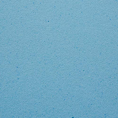 Image of Amazon Basics King Cooling Gel-Infused Memory Foam Mattress Topper, CertiPUR-US Certified, 3 inches, Blue