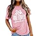 Teacher Valentines Shirt for Women:One Loved Teacher Valentine Shirt Lover Heart Graphic Short Sleeve Blouse Tops