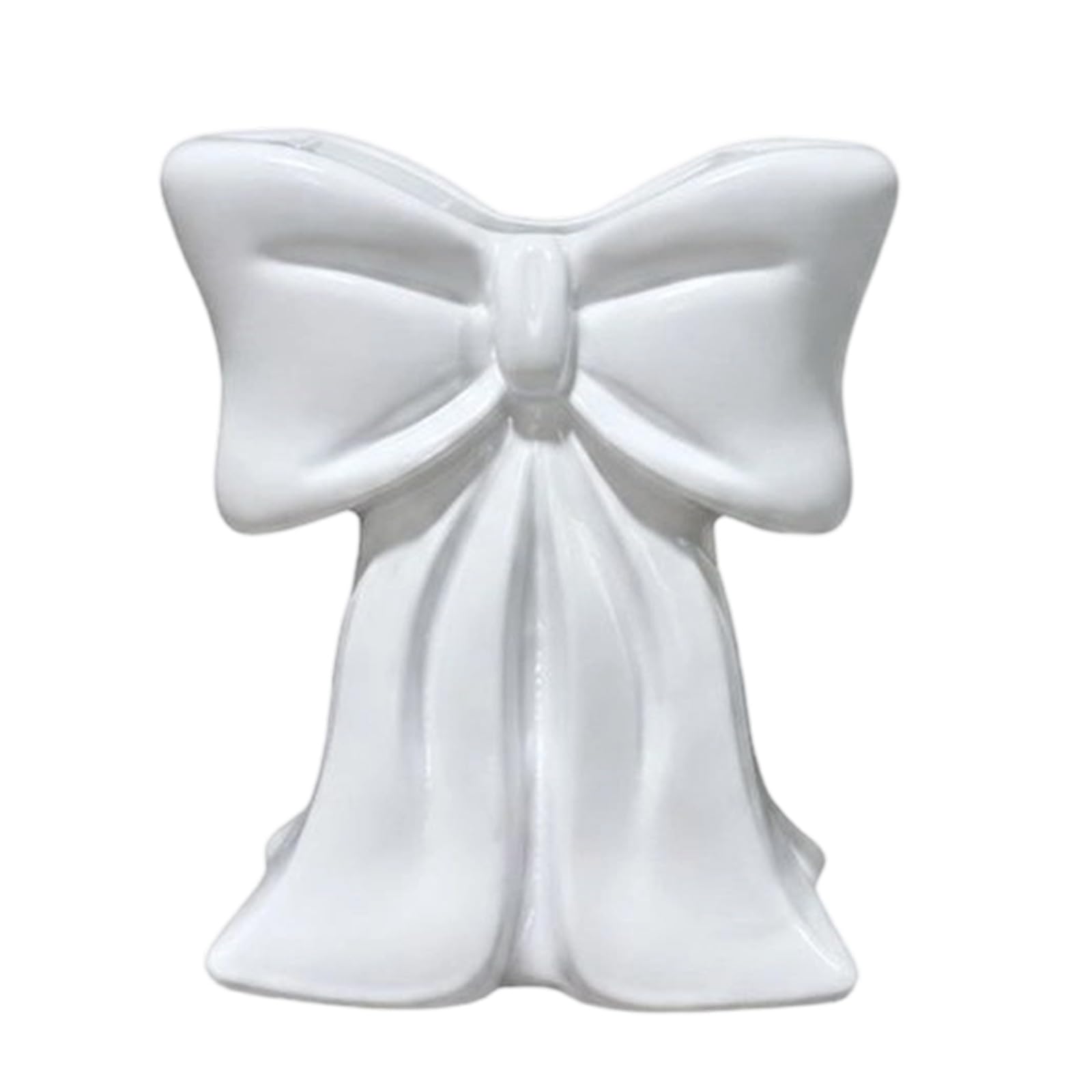 Fazvncv Bows Toothbrush Holder for Bathroom Electric Toothbrush and Toothpaste Holder Bows Vase for Flower Resin Pencil Holders Shaped Makeup Brush