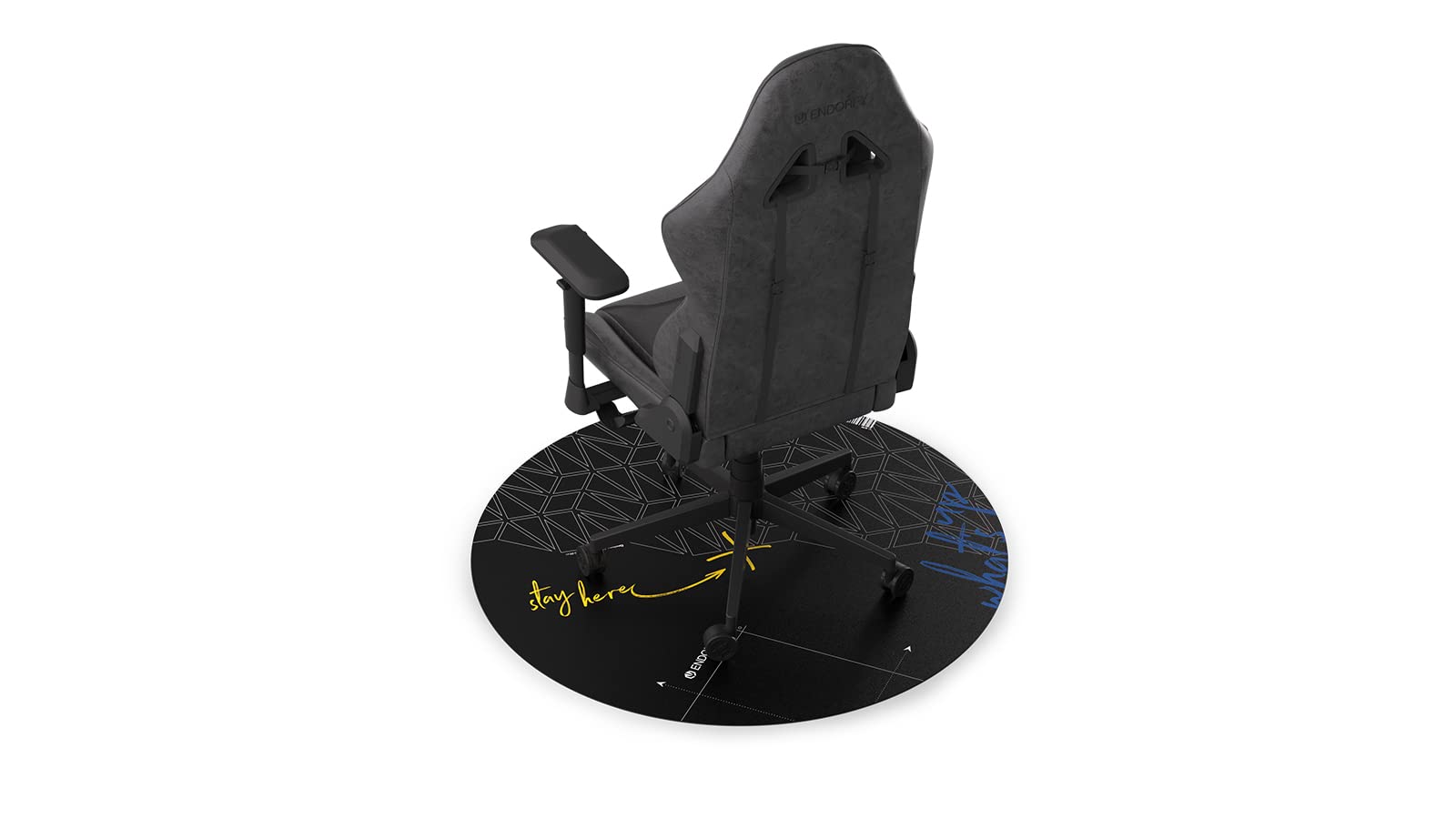 ENDORFY Floor Pad FP110C, tappeto rotondo per sedia da