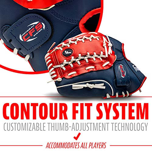 Image of Franklin Sports Baseball and Softball Glove - Field Master - Baseball and Softball Mitt