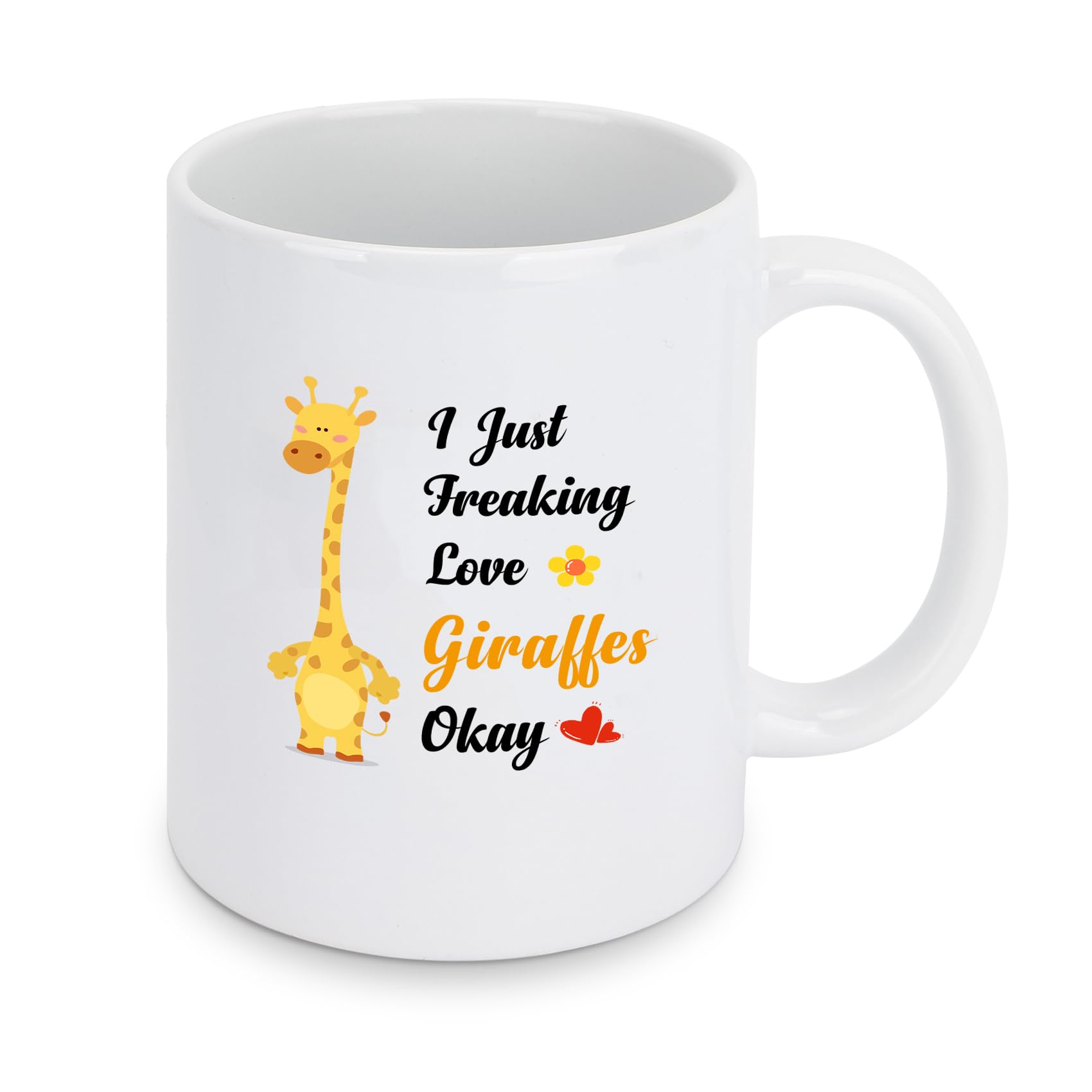 Hroanc Giraffe Gifts for Women Men Ceramic Mug Giraffe Graduation Gifts for Son Grandson Daughter Granddaughter Bestie Colleagues Animal Lovers Gift for Xmas Birthday Secret Santa Easter Retirement