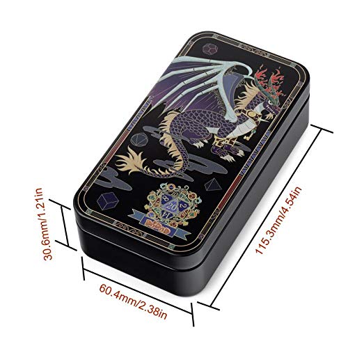 Amazon.com: DNDND Metal Case With Foam for Dungeons and Dragons