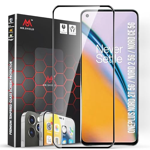 Image of Mr.Shield Top-Notch HD+ Tempered Glass Screen Protector Guard for OnePlus Nord CE 4 lite, Case Friendly [1 Pack]