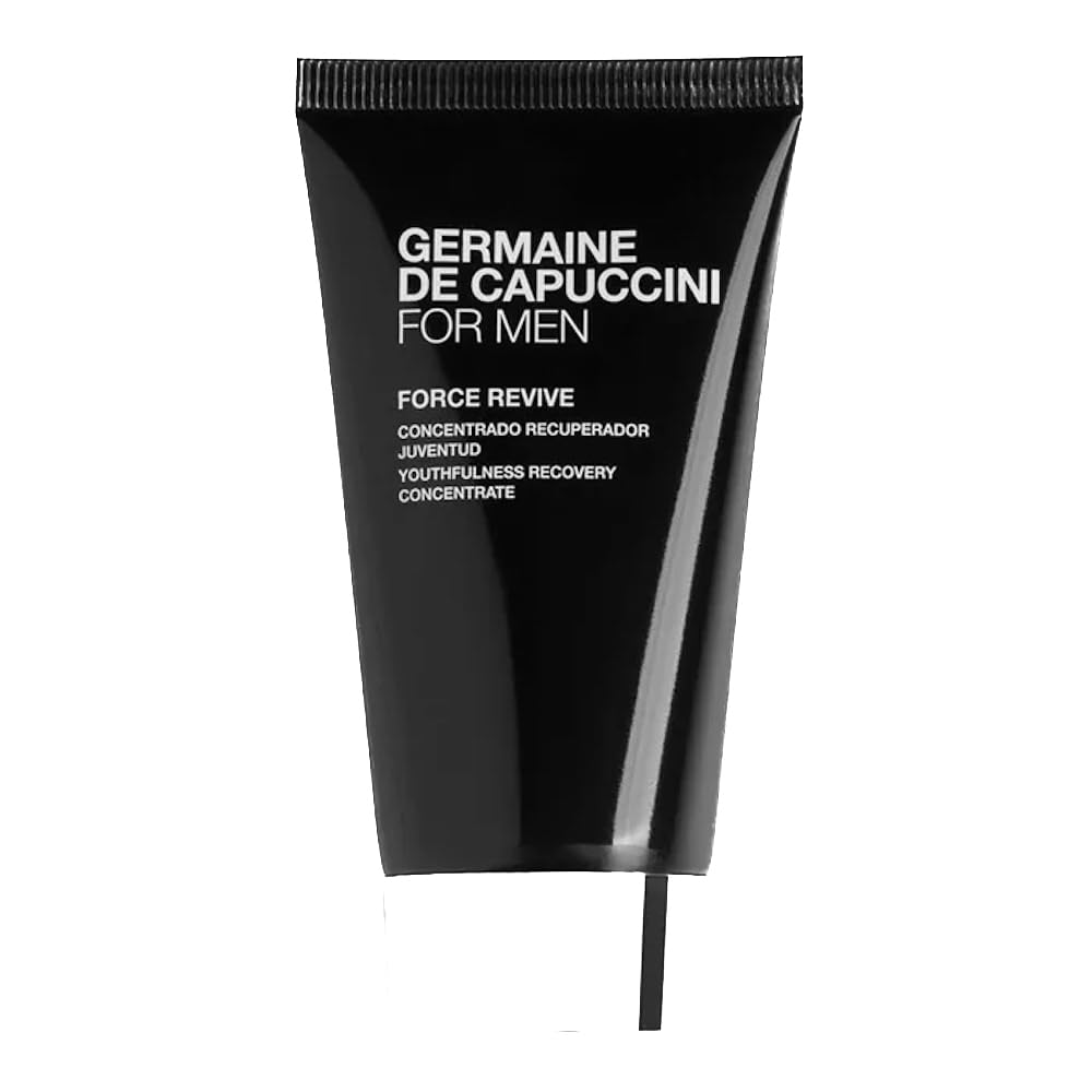 Germaine de Capuccini | For Men - Concentrado Recuperador de Juventud - Crema facial antiarrugas de hombre - Propiedades regenerativas, energizantes, hidratantes y protectoras - 50 ml