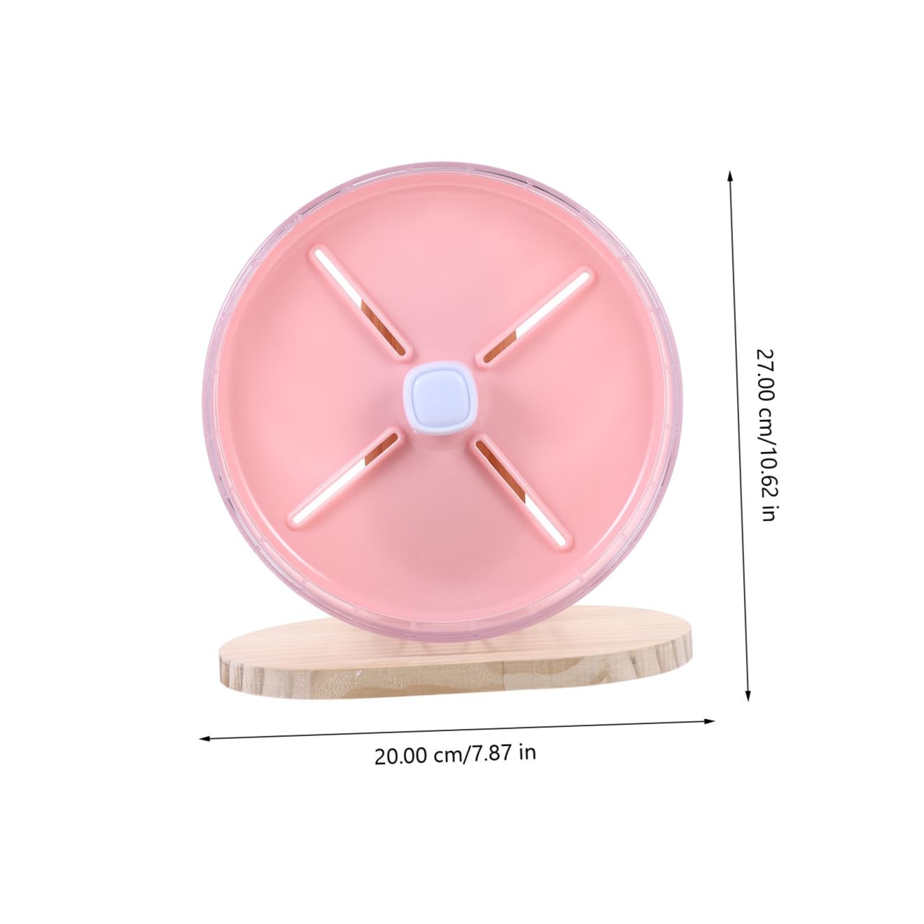 Toyvian Roue Silencieuse pour Hamster Roue pour Chinchilla pour Hérisson Accessoire pour Cage