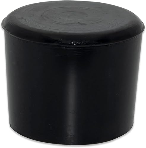 Miniatura 123 de Flyshop 8 tapas grandes para patas de silla, protectores de goma antideslizantes para patas de silla, fundas redondas de mesa para muebles, 2 Caucho