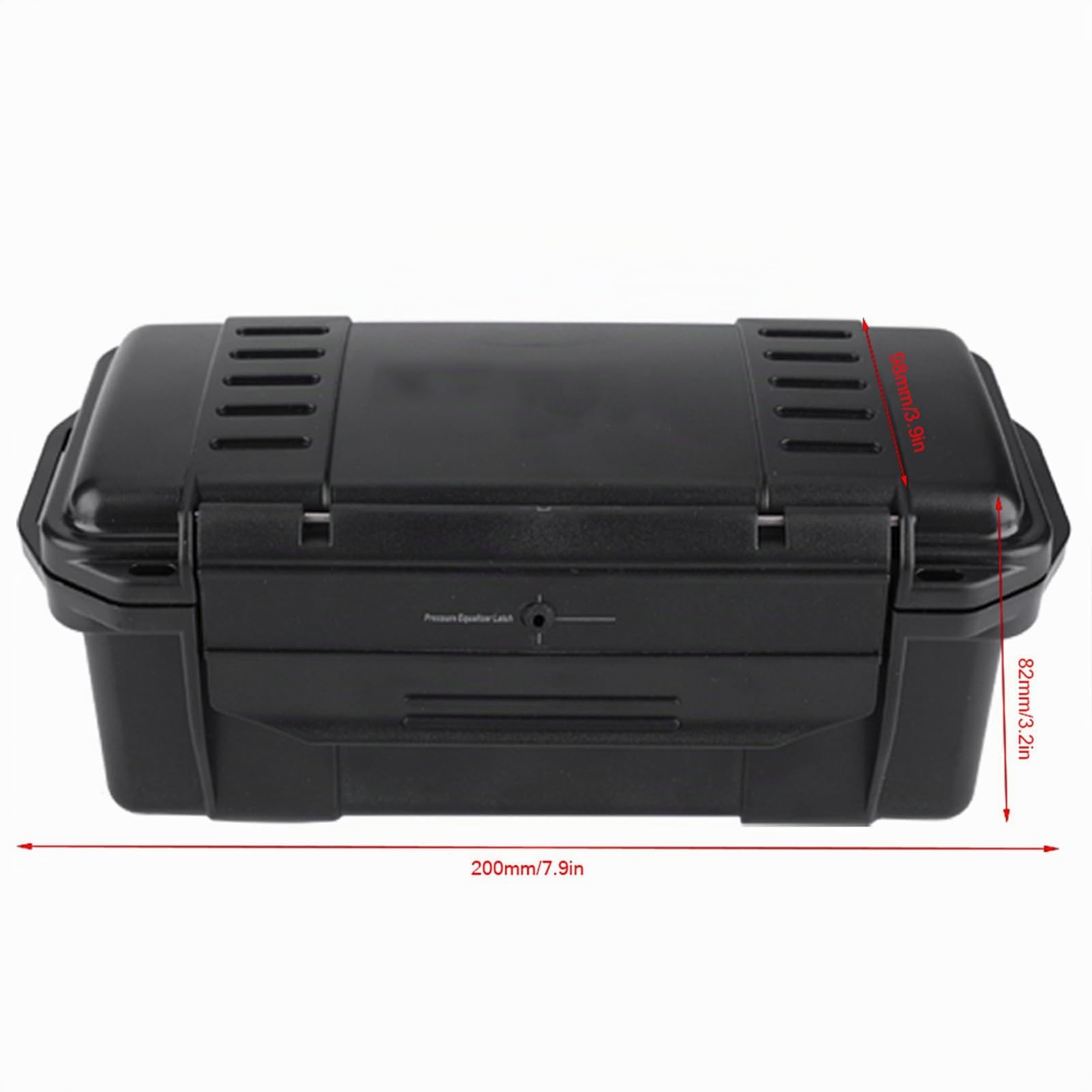 Dioche Outdoor Aufbewahrungsbox, stoßfest & wasserdicht, druckfest, versiegelt, 3 Größen verfügbar - Schockproof Schutzkoffer für Zubehör (C: 200 x 98 x 82 mm)