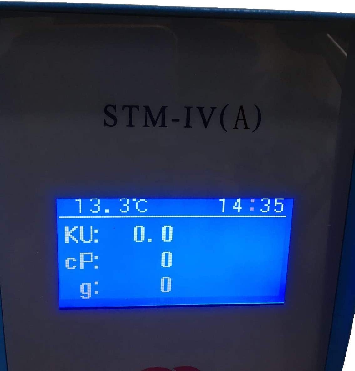 Medidor de viscosidad Digital Viscosímetro rotativo con Rango de medición 40,2~141,0KU 27cP-5250cP 32~1099g Precisión 2,0% Viscosidad del Revestimiento