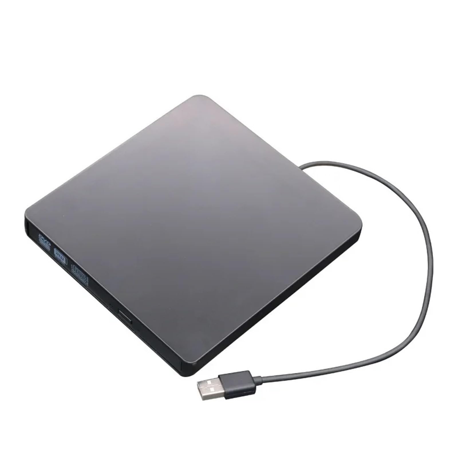 Lettore Dvd Masterizzatore Dvd for Laptop for Ufficio Domestico. Bruciatore for unità Dvd RW Esterna Sottile. Lettore di Schede USB 3.0. unità Ottica(Black)