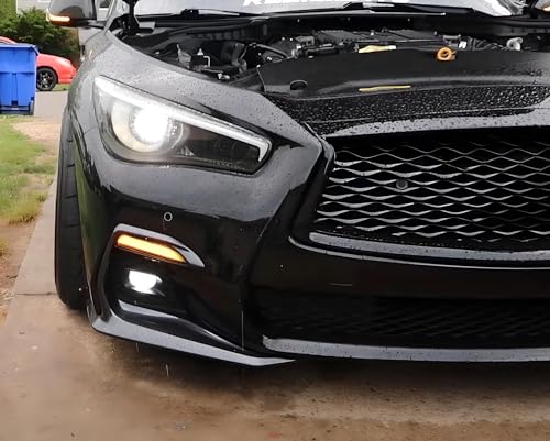 Kit LED DRL con señal intermitente para Infiniti Q50 2014+ miniatura 4