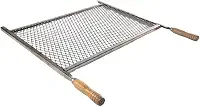 Grelha Para Churrasqueira Em Tela Goyana Aço Inox 60x40