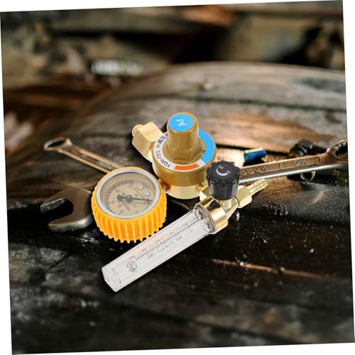 Manomètre de pression argon Hemobllo, indicateur de débit de gaz et accessoire de soudage TIG - 8