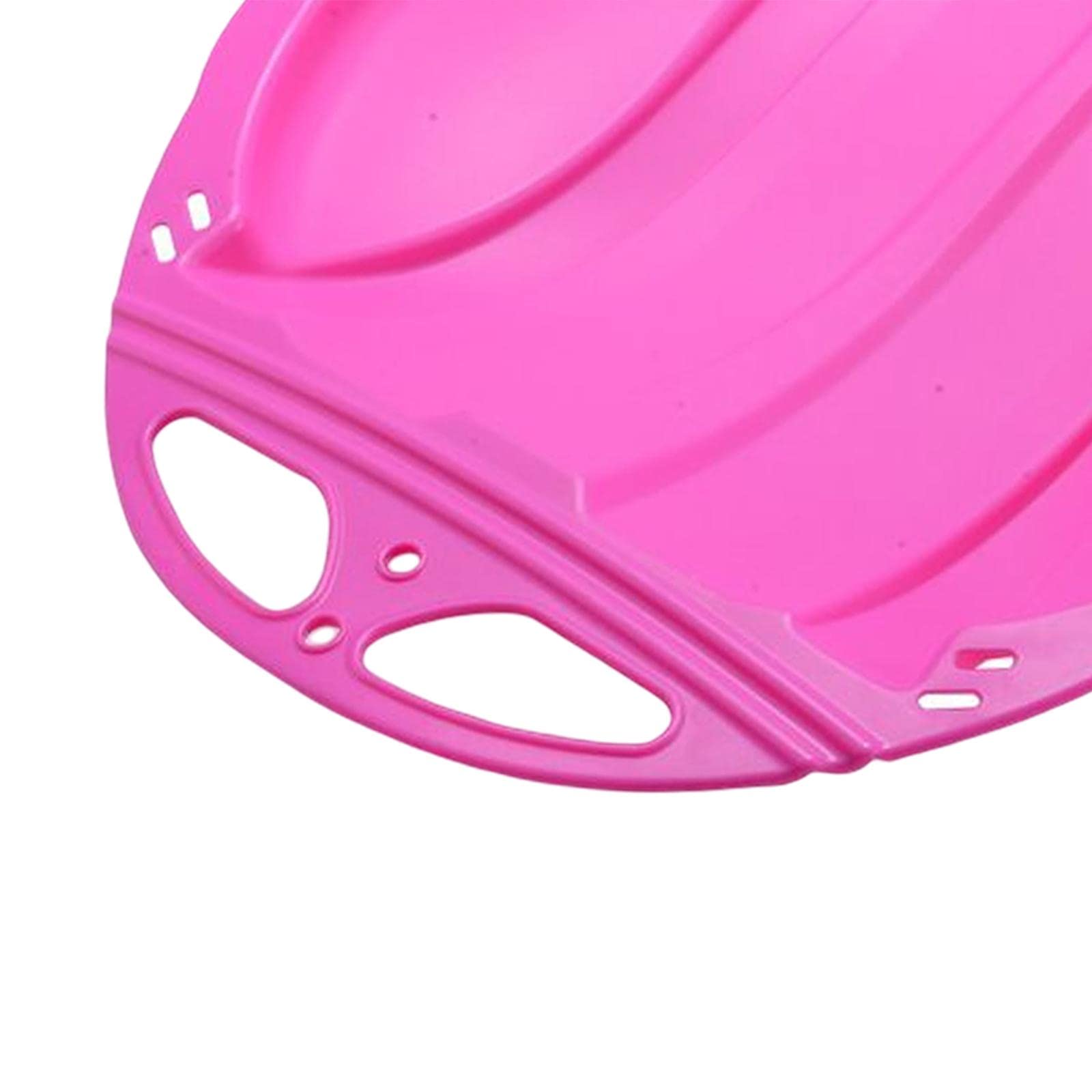 Schneerodel Kinder Outdoor Schneerodel Winter Spielzeug Schlitten Abfahrt Rodel Luge Schnee Board mit Flexibler Bauweise für Kinder Schneevergnügen Ge, ROSA