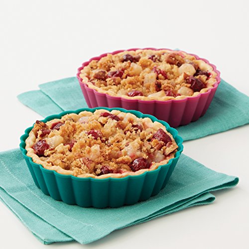 Wilton Tart and Pie Molds Mini Silicone Molds Gourmetian