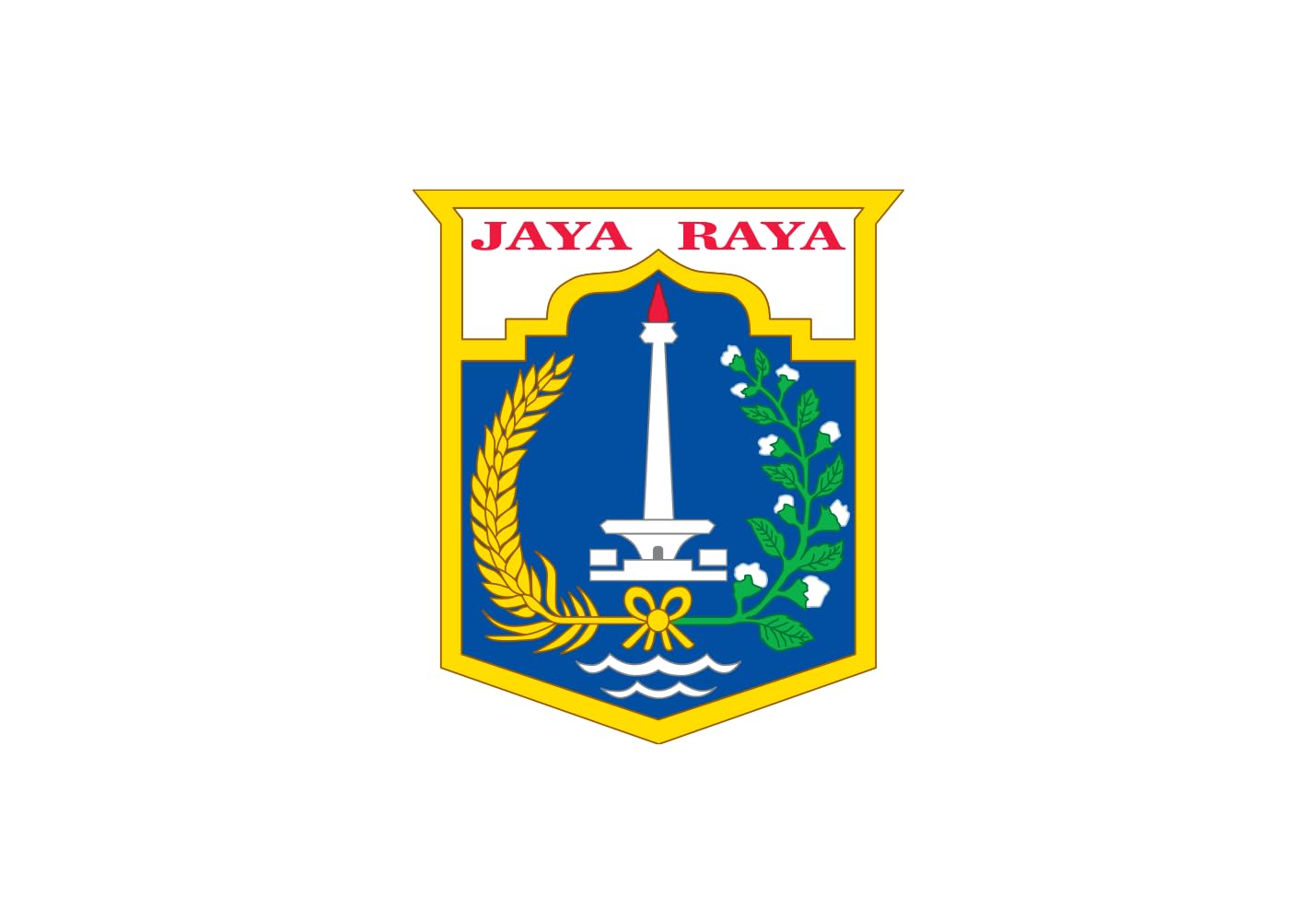 Drapeau Jakarta vectorisé finition premium pour collectionneurs exigeants