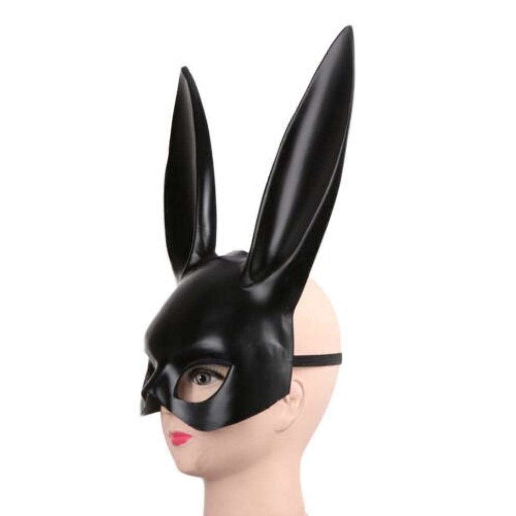DIYDEC 6 pezzi Easter Bunny Ears, orecchie di coniglio, in peluche, per adulti e bambini, per feste di Pasqua, costume cosplay