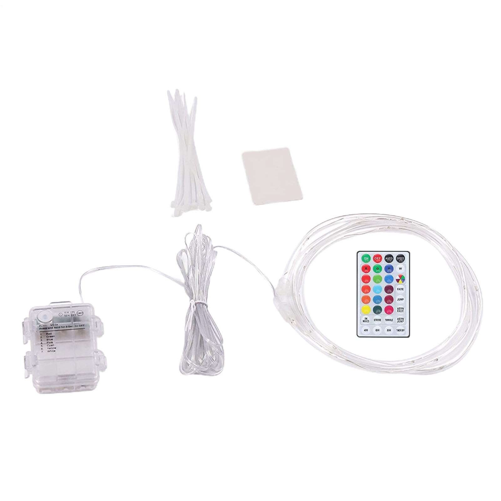 Luz LED para canasta de baloncesto, aro de baloncesto iluminado | 16 luces LED para borde con mando a distancia con cambio de color | Resistente al agua, mando a distancia, ultra brillante, 4 modos