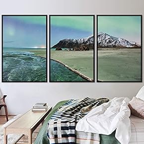 signwin 3 Piece Framed Canvas Wall Art Cool...
