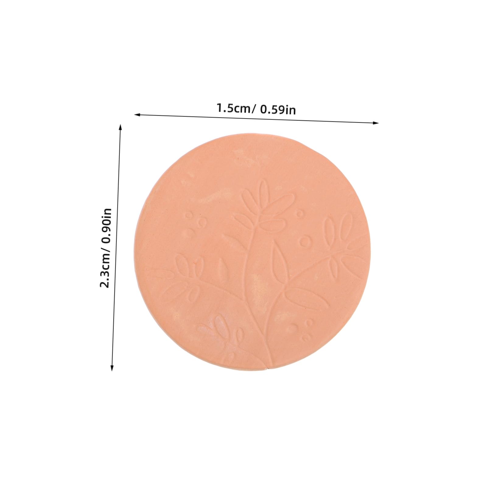 PRETYZOOM Terracotta Sugar Keeper Set 4pc Carved Flower Sugar Softener Containers for Food Storage Preservation