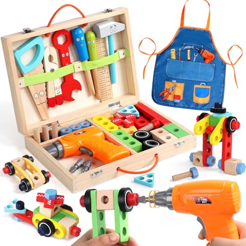 Kids Tool Set with Drill, Educational...