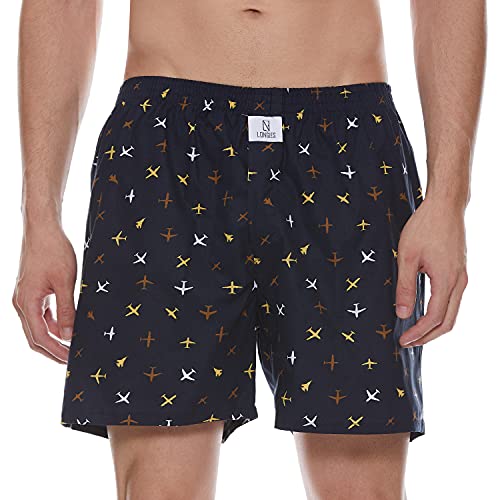 Image of Longies Men's Cotton Boxer Shorts (Pack of 1)