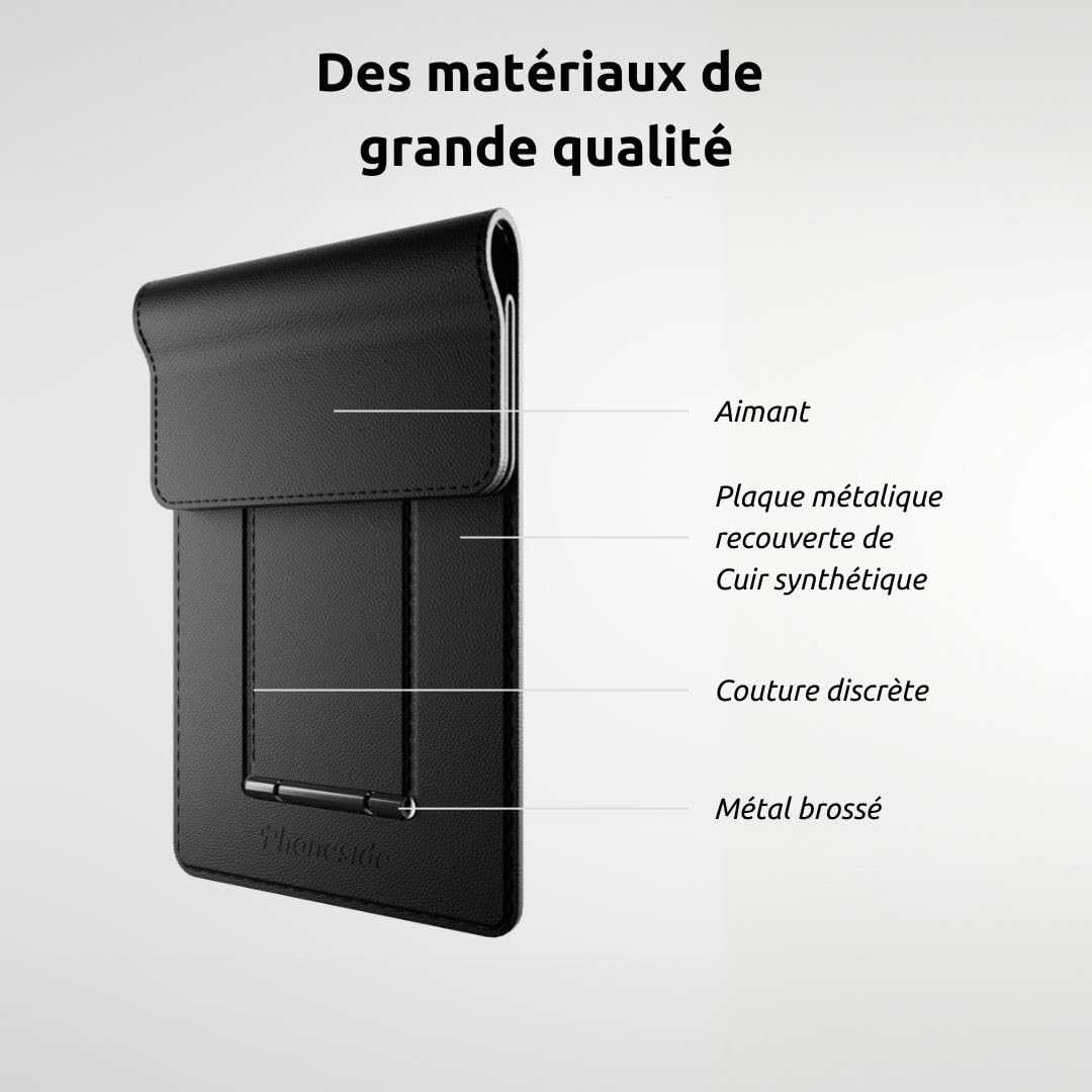 Note Support de Smartphone pour carnet, Cahier, Bloc-Notes, Agenda ou Planner (Fourni sans Le carnet)