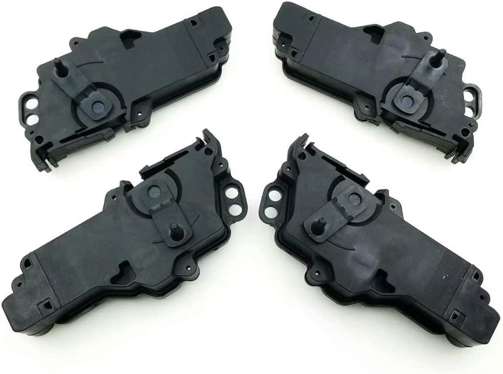 SYERAL Power Door Lock Actuators 4 Packs Lock Actuators 746-148 746-149 Driver & Passenger Right & Left Side Door Latch Compatible for F150 F250 F350 Super Duty Mustang Ranger Lincoln