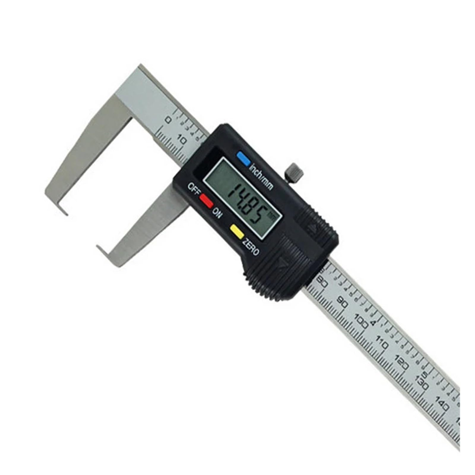 0-300mm/0-200mm/0-150mm zacisk rowkowy ze stali nierdzewnej na zewnątrz rowek cyfrowy wyświetlacz suwmiarka narzędzia pomiarowe (150 mm)