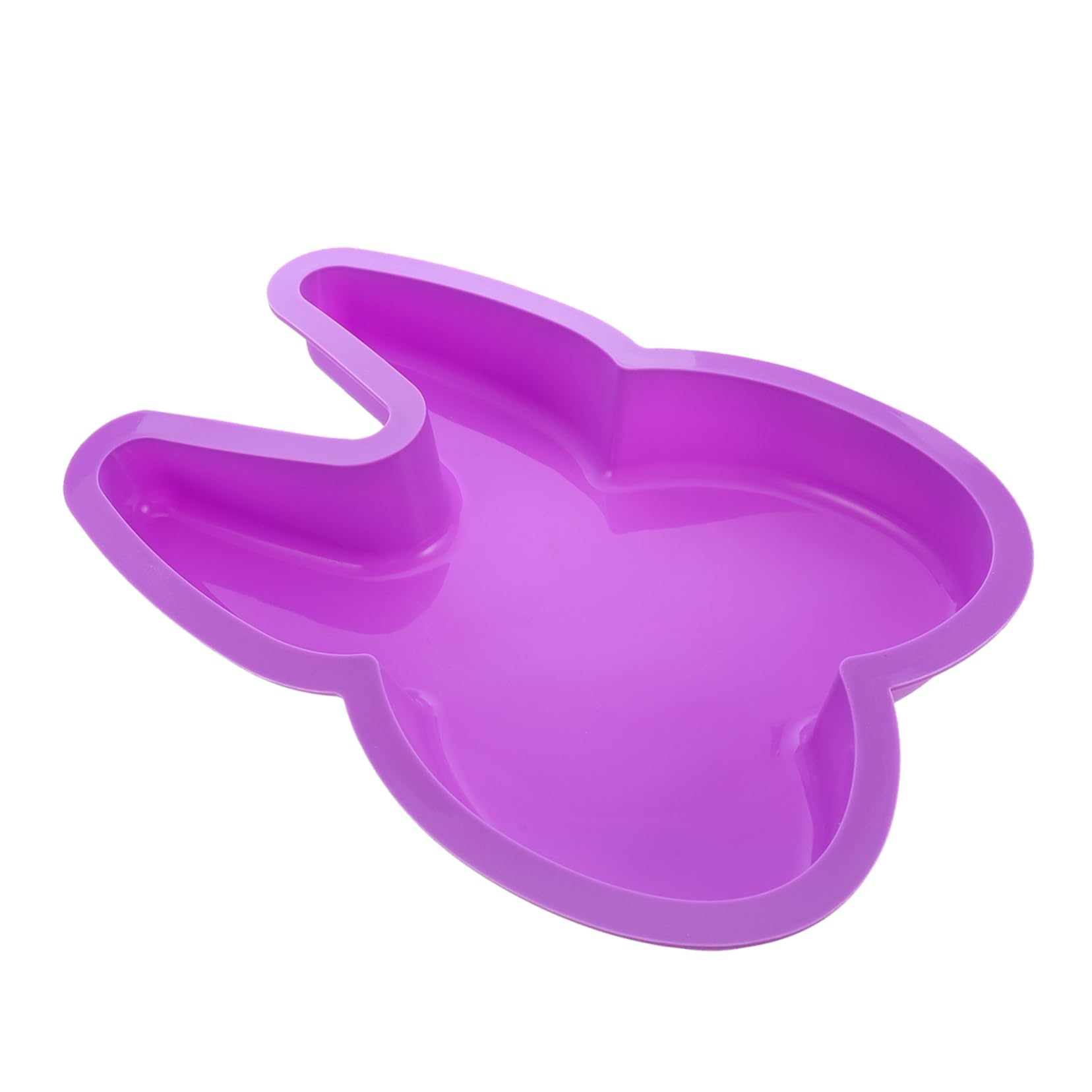 Amosfun 2 Stck. Silikon Kuchenform mit Muster Kreatives Backzubehör für Desserts Kekse und Brot Geeignet für Anfänger und Profis Zufällige Farbe Zufällige Farbe