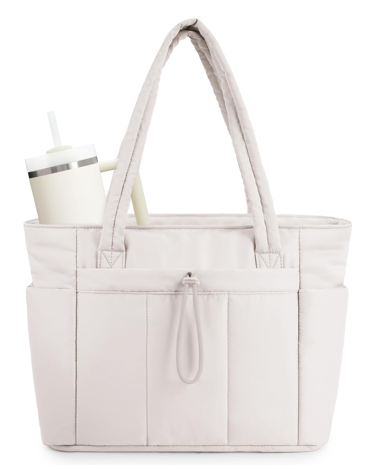 Wandering Nature Tote Bag for Women, Puffy Handbags for Work, Travel, Nurse