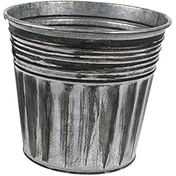 Maceteros De Forja Antiguos Sosoport Maceta Antigua De Hierro Forjado Macetero para Exteriores Cubo De Agua Jarras Galvanizadas para Flores Maceteros Cubo De Hojalata Macetas para Plantas De Interior Maceta De