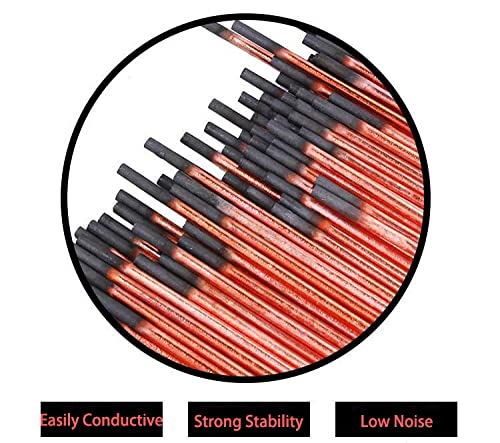 TEN-HIGH Carbon arc gouging Carbon Rod Cylinder 10mm,Length 355mm, Quantity 10pcs, 10mm*355mm - Image 3