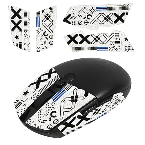 Image of Zeitel Mouse Grip Tape for Lo gitech G102 /G304 Gaming Mouse Skin, Pre-Cutted Self-Adhesive Mouse Grip Tape Fashion Sweat-Proof Mouse Grip Tape (Mouse is NOT Included)