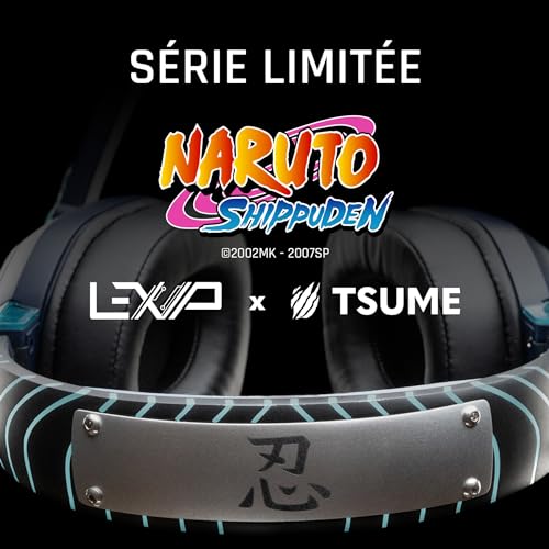 Casque sans fil Lexip x Tsume Naruto Shippuden Kakashi pour console PC et Nintendo Switch - vue 6