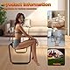 Sex Chiar Multifunction Sex Position Enhancer Chair, Sex Furniture Love Position Aids Chair with Handrail, Novelty Sex Toy Sex Games Sex Bench for Couples Adult SM Games (Red)