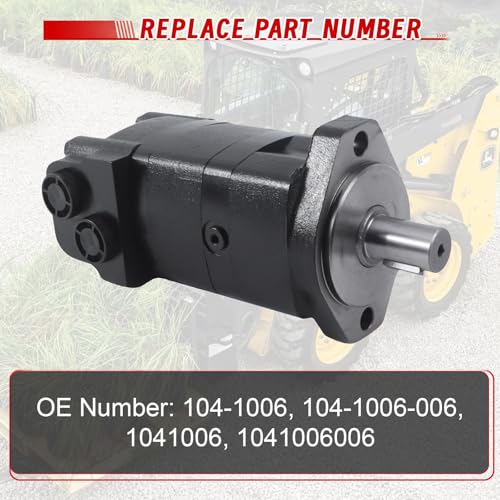 Image of Hydraulic Motor Assembly, 104-1006 104-1006-006 1041006 1041006006 Replacement for Char-Lynn Eaton 2000 Series
