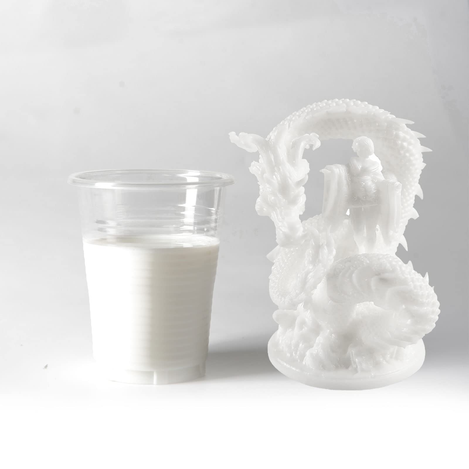 Schnelles ABS-ähnliches 3D-Drucker-Harz, 405 nm, schnell, nicht spröde, robuste hohe Präzision, Standard-Photopolymer, LCD, DLP, 3D-Druck, Harz, UV-härtend, Flüssigkeit, 3D-Harz, Weiß