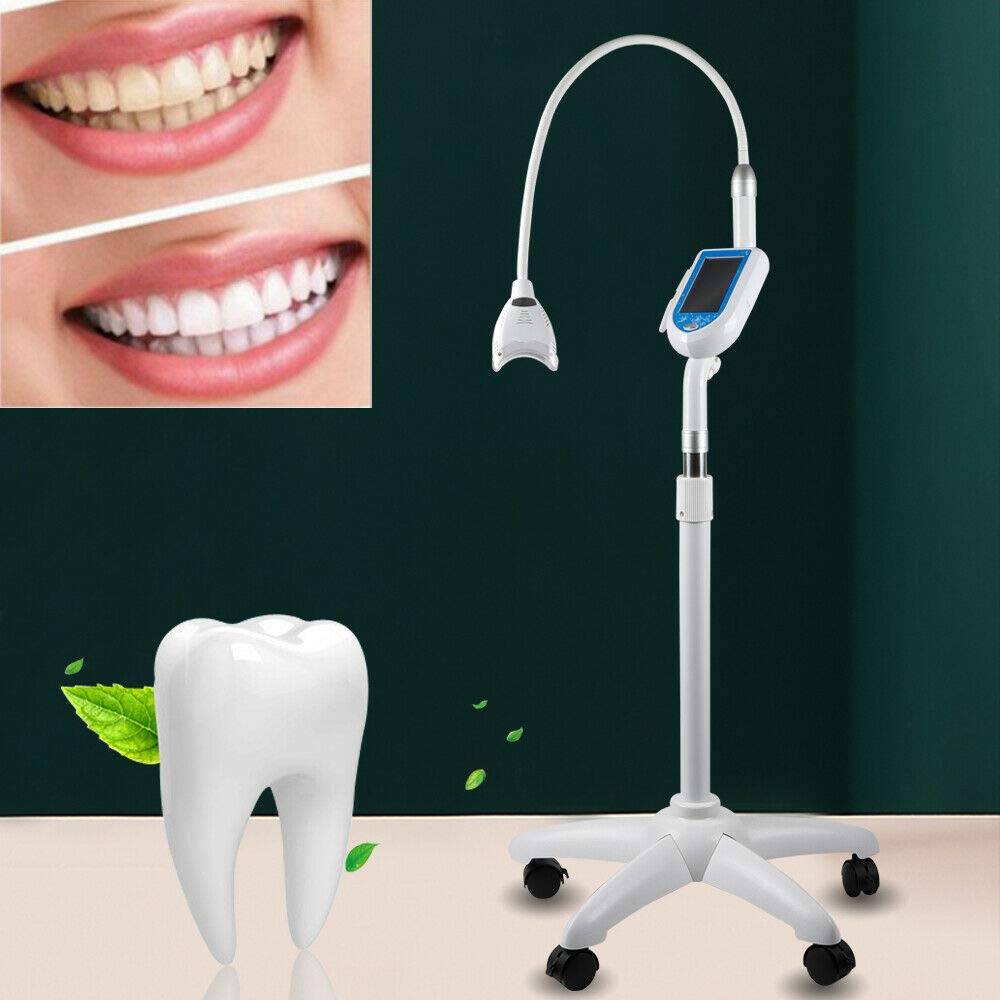 Dental Bleaching Lamp Teeth Whitening Accelerator LED Blue Red Light Touchscreen