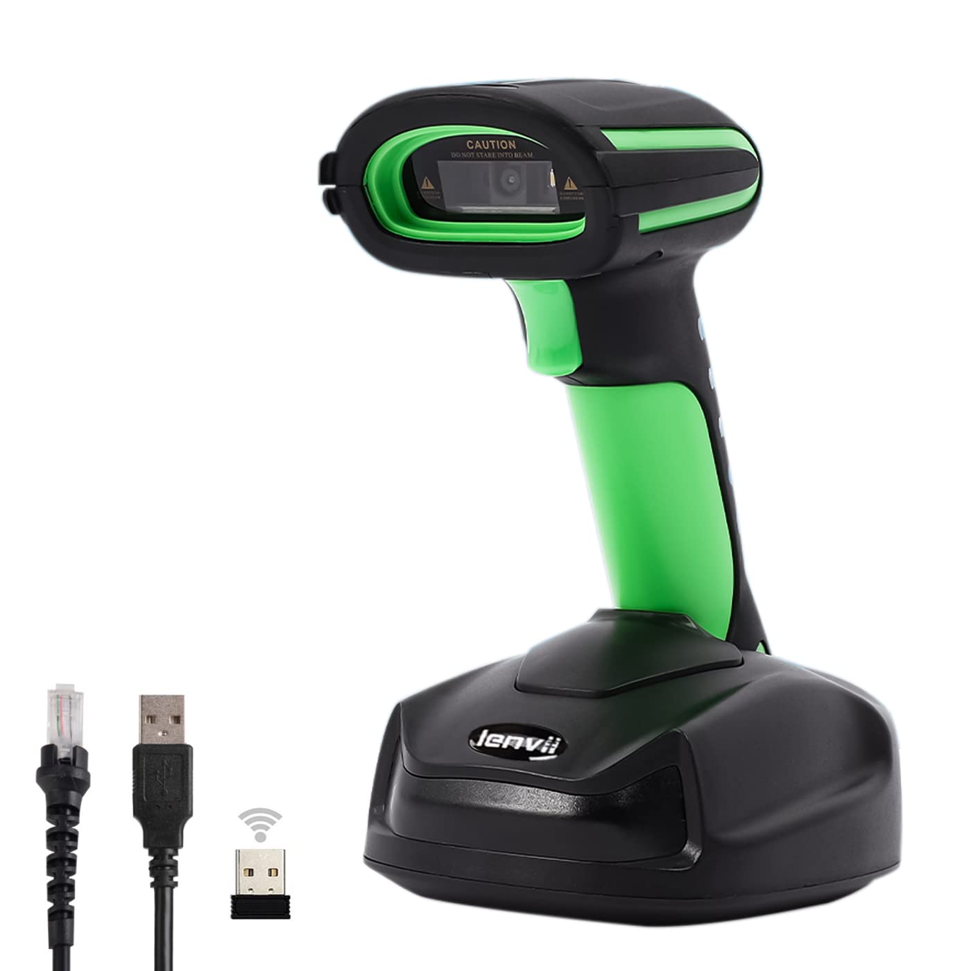 LENVIILDW7002 Bluetooth Wireless Dual Mode IP65 Industrial Grade Handheld 2D Barcode Scanner, Equipped with The Latest Magnetic Suction Charging, Suitable for Shops, supermarkets, and Warehouses