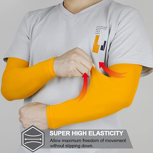 Miniatura 4 de beister Mangas de brazo con protección UV y solar para hombres y mujeres, UPF 50+, mangas de compresión deportivas refrescantes