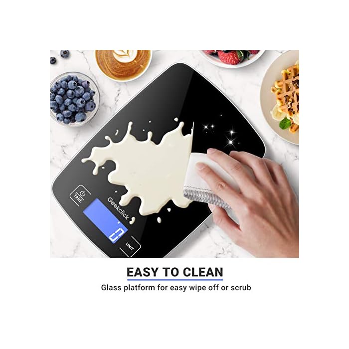Buy Geekclick Digital Food Kitchen Scale, 22lb Scale for Food Weight