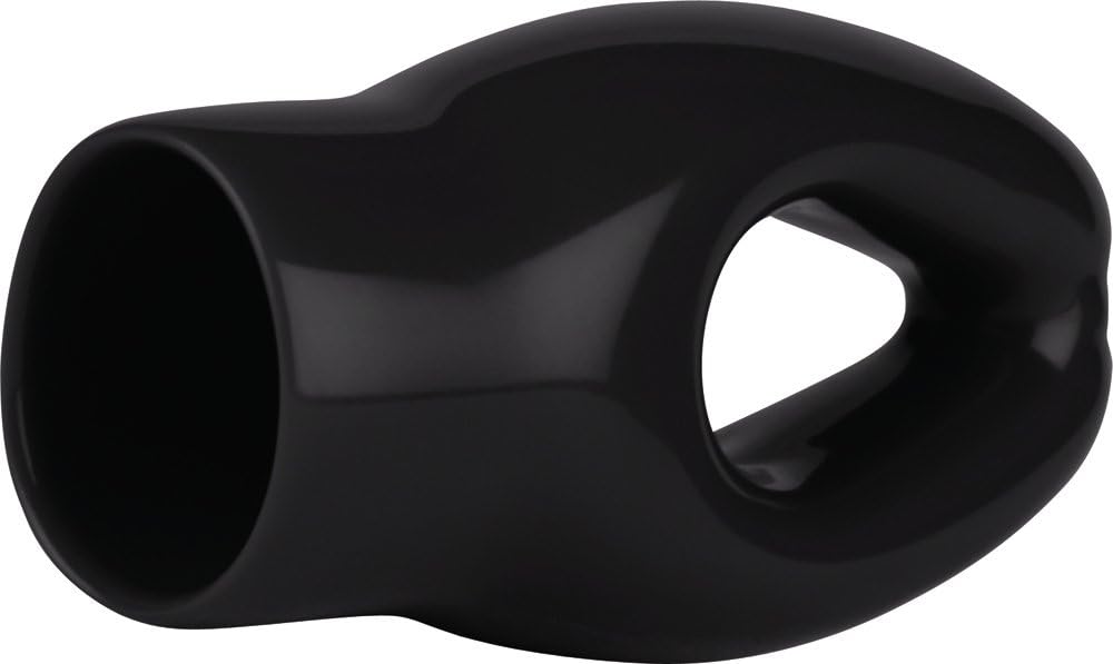 Hanger Caps - 1.625" x 1.000" Round Vinyl Hanger Cap (VHC9503) Material: Black Vinyl MOCAP VHCC9503-10 (qty11)