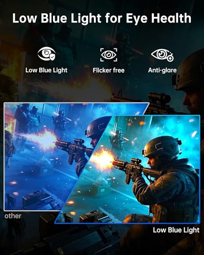 Image of KTC 27 Inch Gaming Monitor 4K, Dual Mode UHD 160Hz & FHD 320Hz, PD 90W Type-C, HDR 400, Fast IPS, 125% sRGB, Adaptive Sync, HDMI 2.1&DP 1.4, Eye Care, Tilt /Swivel /Pivot /Height Adjustment, VESA, H27P6